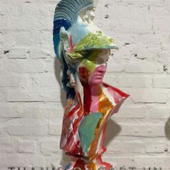 tượng bán thân thần ares trang trí decor