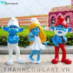 mô hình xì trum trang trí composite