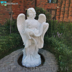 tượng thiên thần cao 150cm composite
