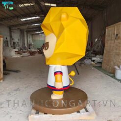 matcos nhân vật sư tử cách điệu